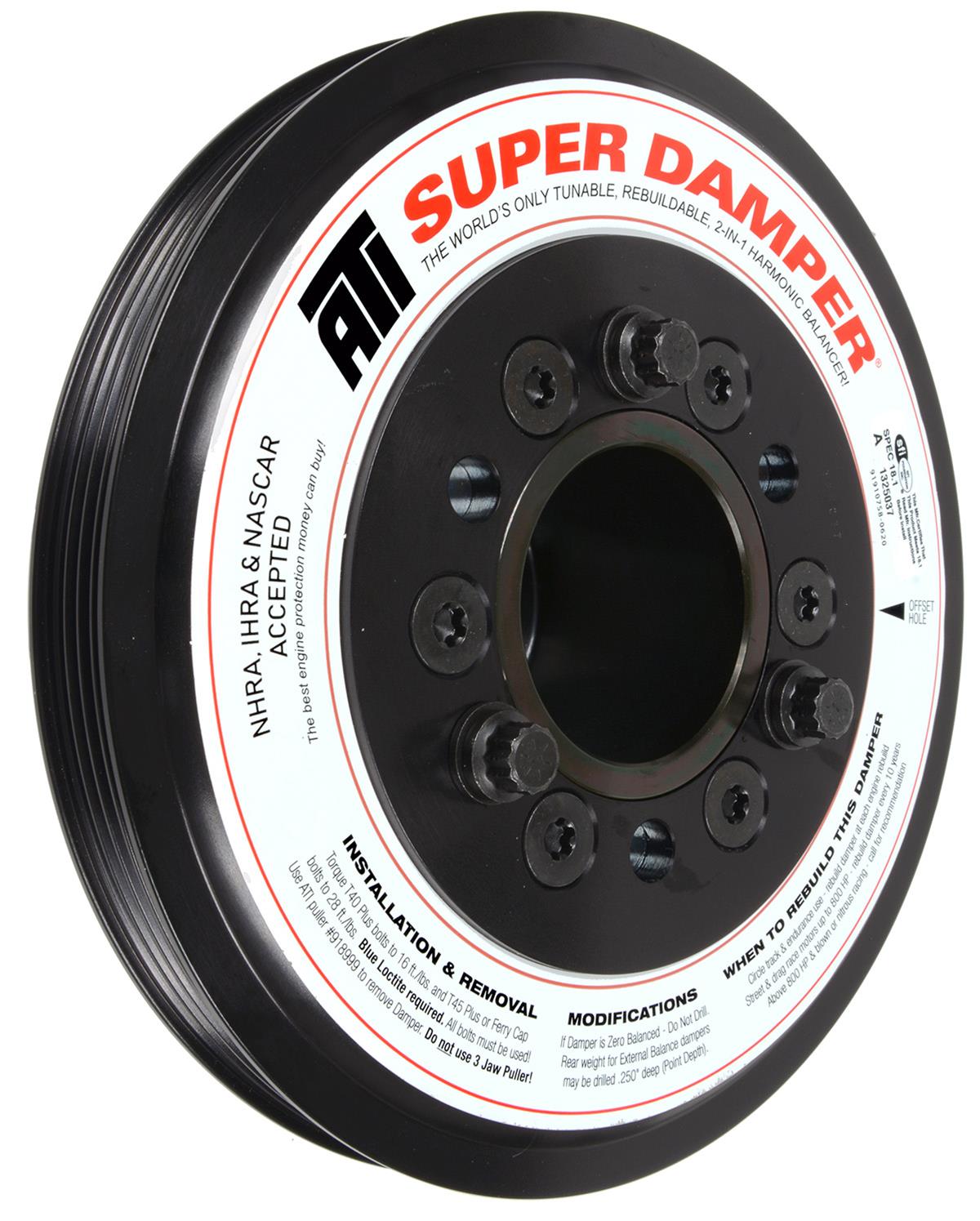 ATI Performance Products ATI917306 ATI Super Damper Serpentine