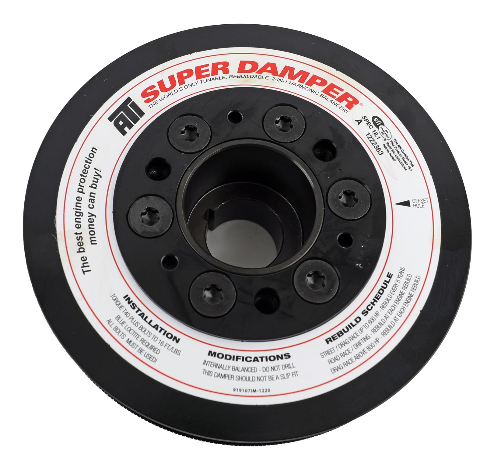 ATI Performance Products ATI917756 ATI Super Damper Serpentine Series