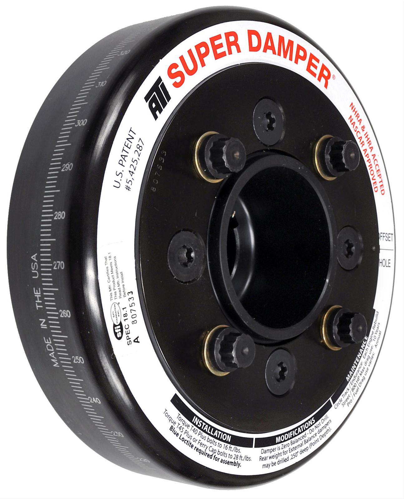 ATI Performance Products ATI918920 ATI Super Damper Standard Harmonic  Balancers | Summit Racing