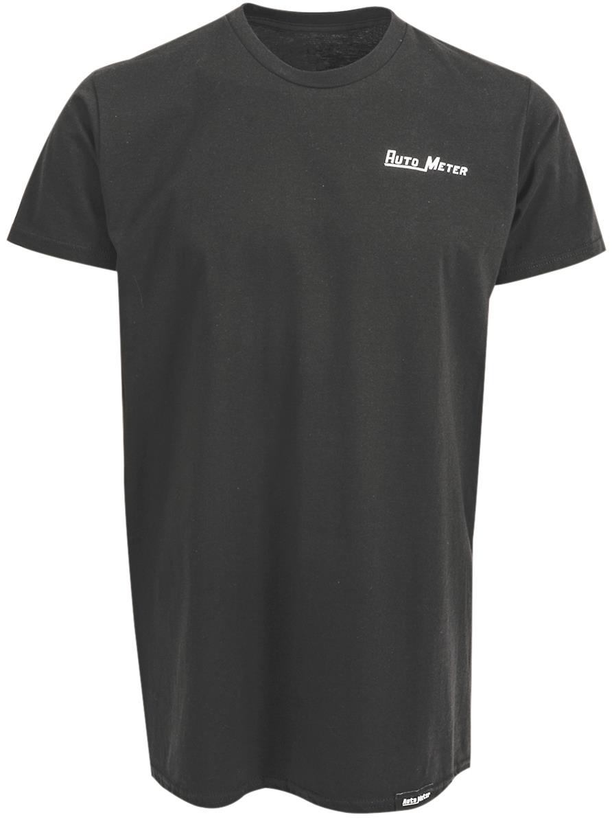 AutoMeter Since 1957 T-Shirt 0423M T-Shirts, 1957, Short Sleeve, Cotton, Black, Logo, Men's Medium, Each thumbnail 3