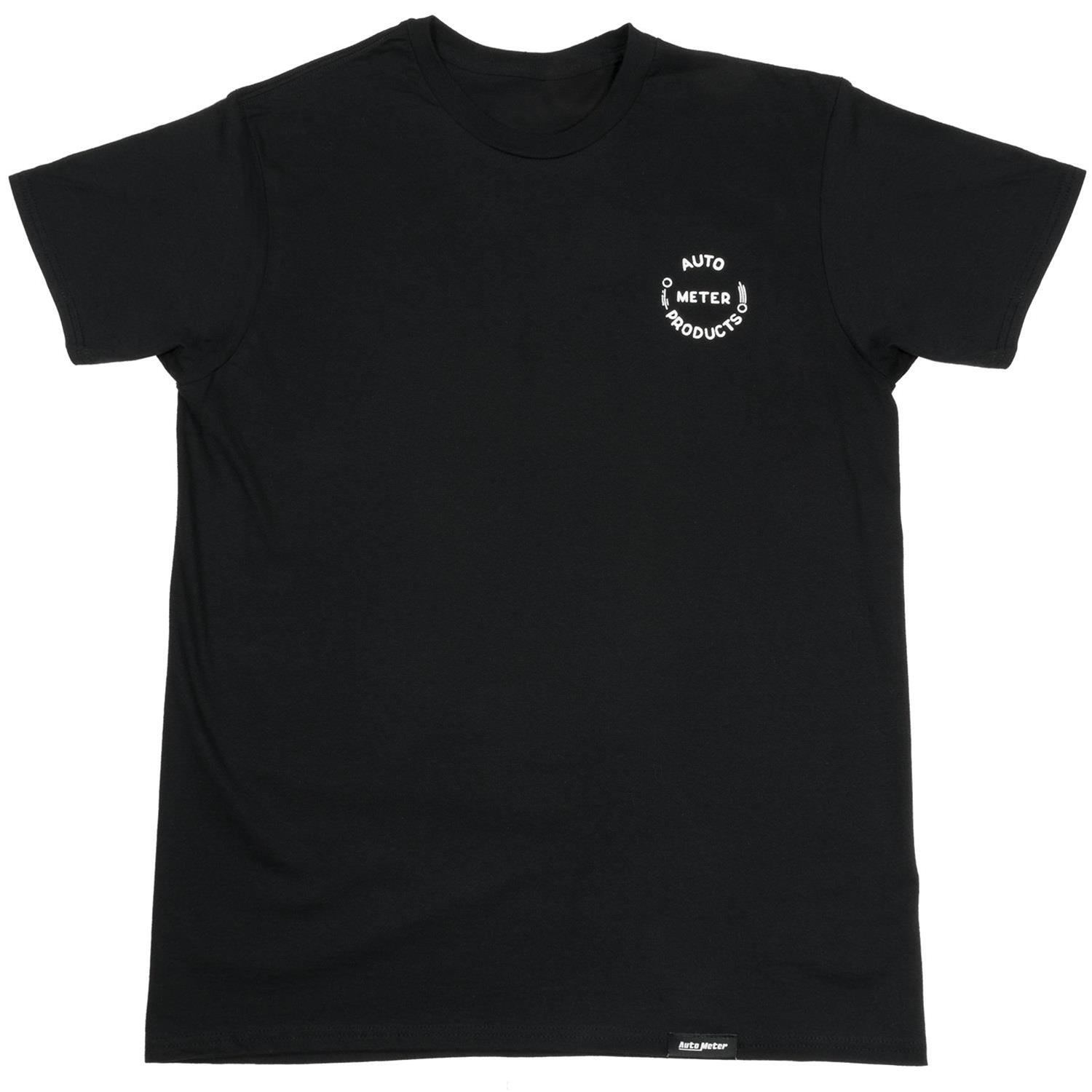 AutoMeter Since 1957 T-Shirt 0423XXXL T-Shirts, 1957, Short Sleeve, Cotton, Black, Logo, Men's 3X-Large, Each thumbnail 2