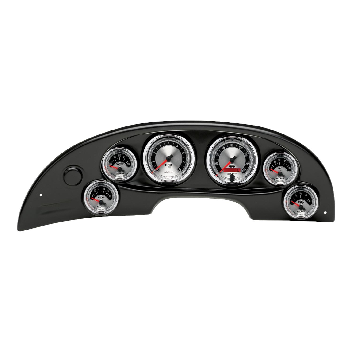 Autometer American Muscle Direct Fit Dash Kit 94-04 Ford Mustang (2 x 3-3/8in. / 4 x 2-1/16in.)