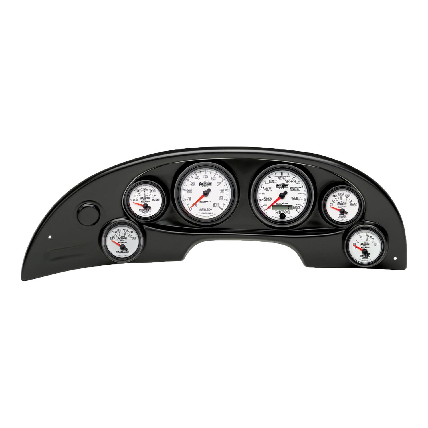 Autometer Phantom II Direct Fit Dash Kit 94-04 Ford Mustang (2 x 3-3/8in. / 4 x 2-1/16in.)