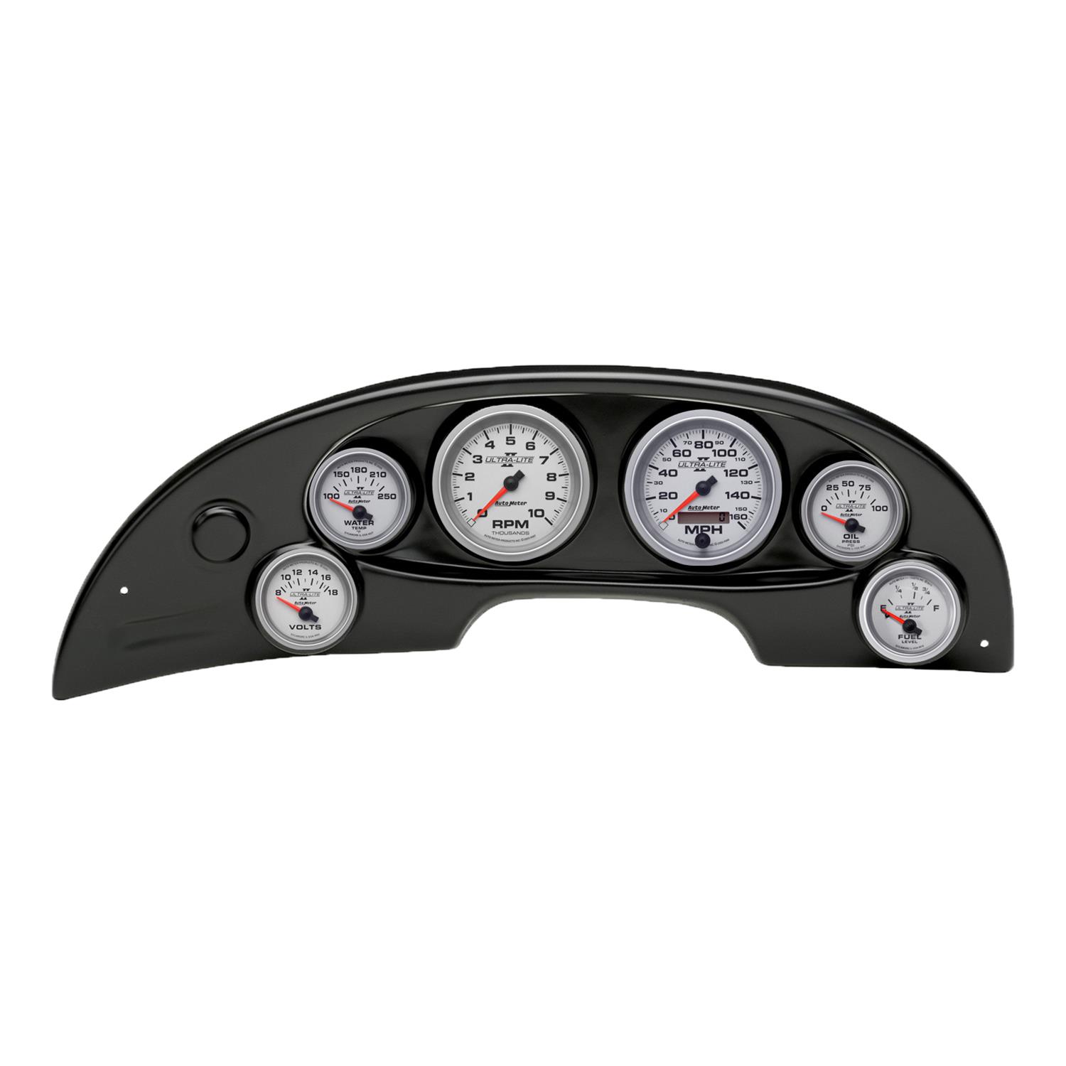 Autometer Ultra-Lite II Direct Fit Dash Kit 94-04 Ford Mustang (2 x 3-3/8in. / 4 x 2-1/16in.)