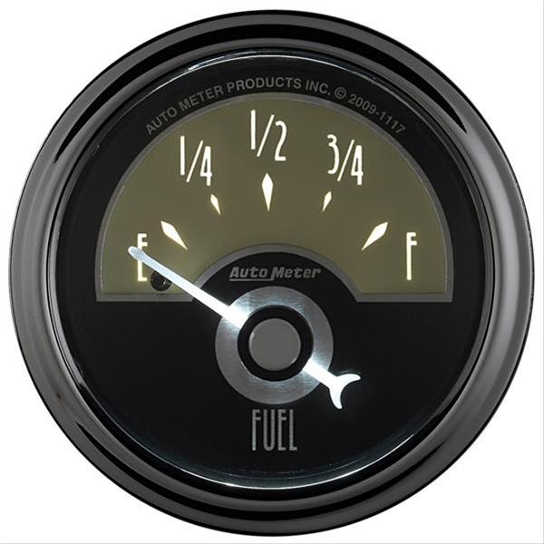 AutoMeter Gauge Fuel Level 2-1/16in. 240 Ohm(e) to 33 Ohm(f) Elec Cruiser Ad thumbnail 2