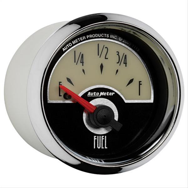 AutoMeter Gauge Fuel Level 2-1/16in. 0 Ohm(e) to 90 Ohm(f) Elec Cruiser thumbnail 2