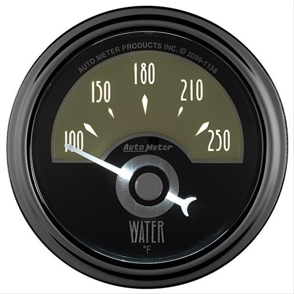 AutoMeter Gauge Water Temp 2-1/16in. 250 Deg. F Elec Cruiser Ad thumbnail 2