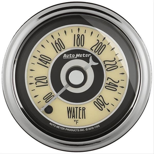 Autometer Cruiser Ad 2-1/16in Full Sweep Electric 100-260 Deg F Water Temperature Gauge