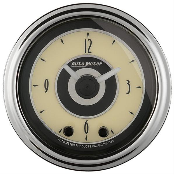 AutoMeter Gauge Clock 2-1/16in. 12HR Analog Cruiser Ad