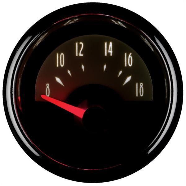 Autometer Cruiser Voltmeter 2 1/16in 18V Electric Gauge thumbnail 4