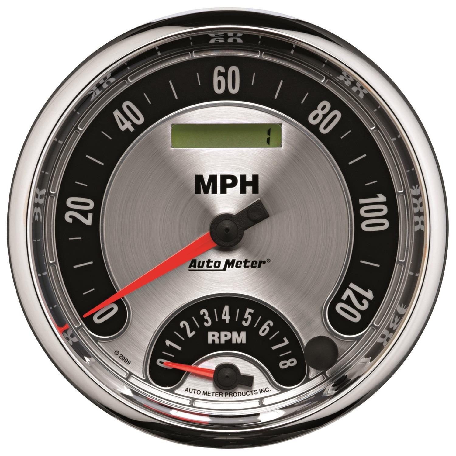 Autometer 5inch Kit Box - Tach Speedo Combo / Oil Pressure / Water Temp / Volt / Fuel Leve thumbnail 2