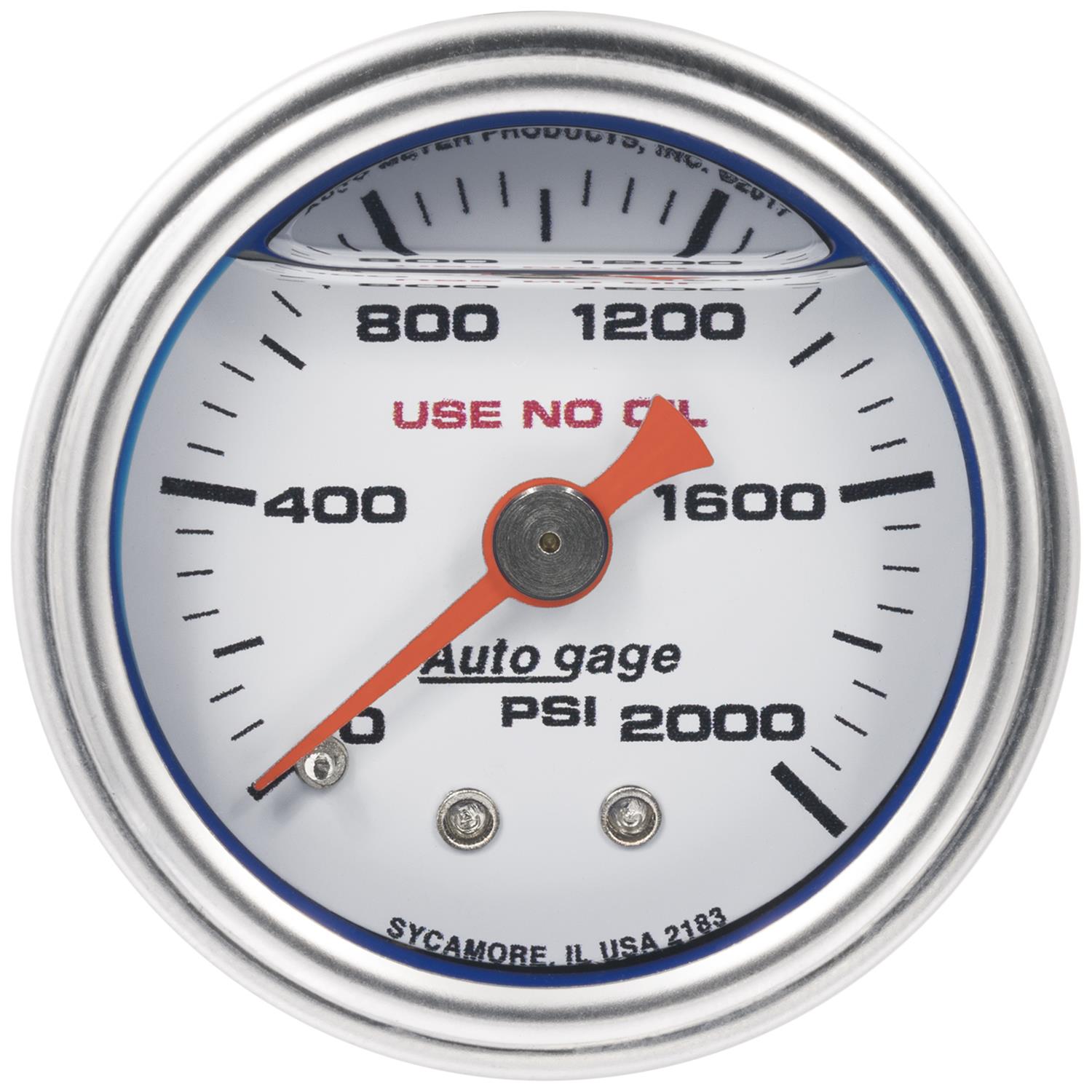 Auto gage 2183 Autogage by AutoMeter Analog Gauges Summit Racing