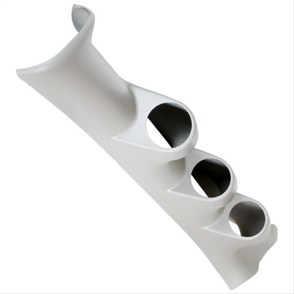 AutoMeter Pillar Gauge Pods 12241 Pod, Pillar, Triple, 2 1/16 in., Tan, Full Coverage, Dodge, Each
