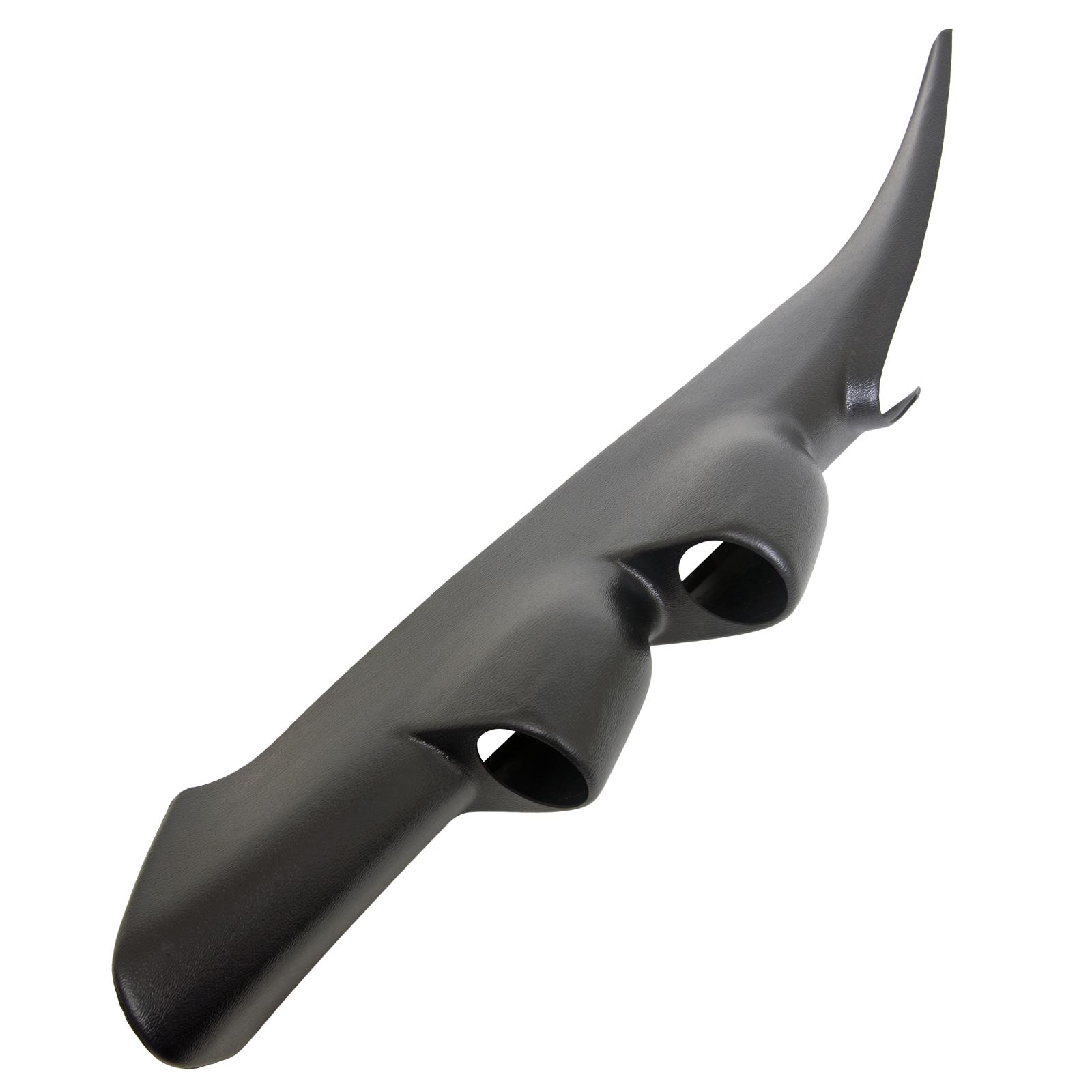 Autometer 99-06 GMC Sierra/Dmax (w/o speaker) Dual Pillar - Black