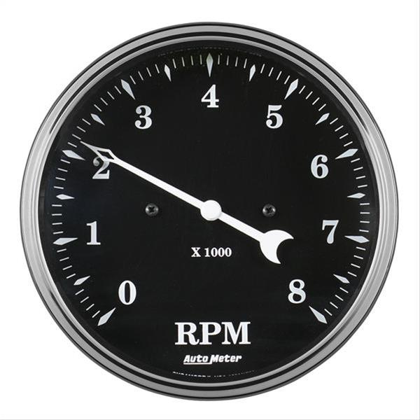 AutoMeter 1799 AutoMeter Old Tyme Black Series Tachometers Summit Racing