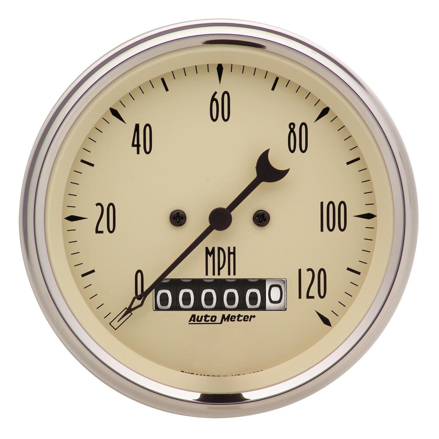 AutoMeter 1840 AutoMeter Antique Beige Analog Gauge Kits | Summit Racing