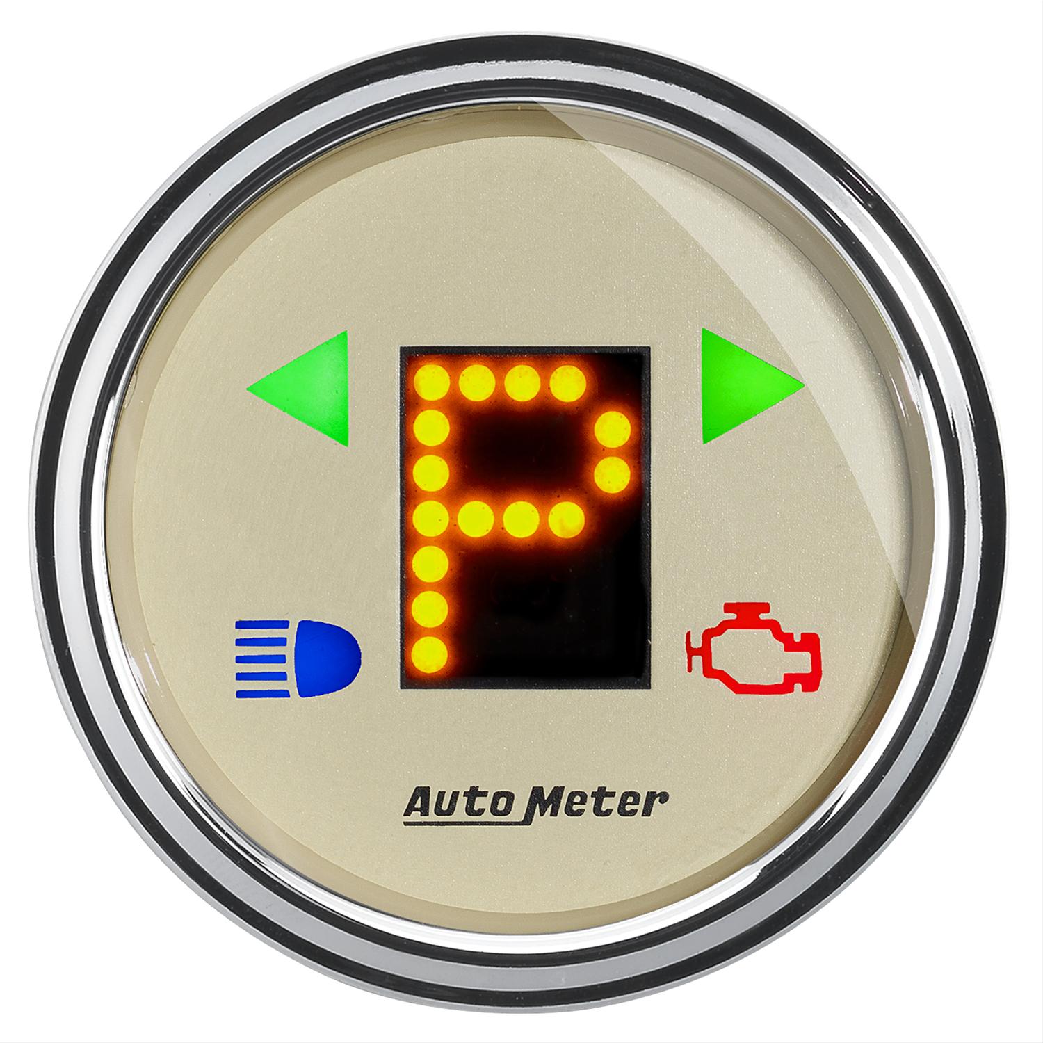 AutoMeter 1860 AutoMeter Shift Indicator Gauges Summit Racing