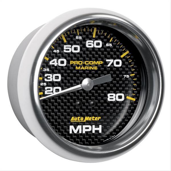 Auto Meter Marine 200753-40 AutoMeter Pro-Comp Mechanical Speedometers ...