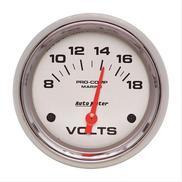 Auto Meter Marine 20075735 AutoMeter Marine Analog Gauges