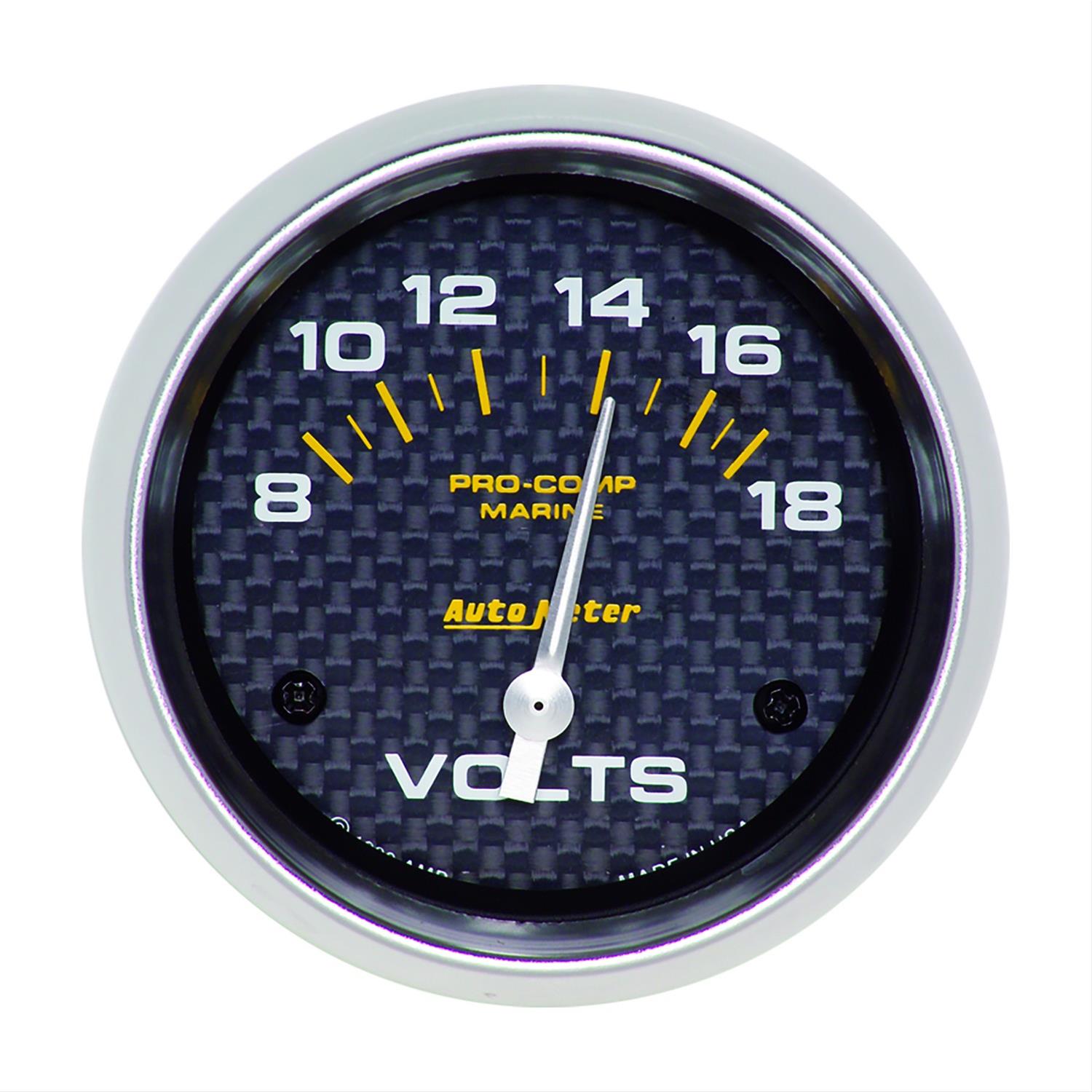 Auto Meter Marine 20075740 AutoMeter Marine Carbon Fiber