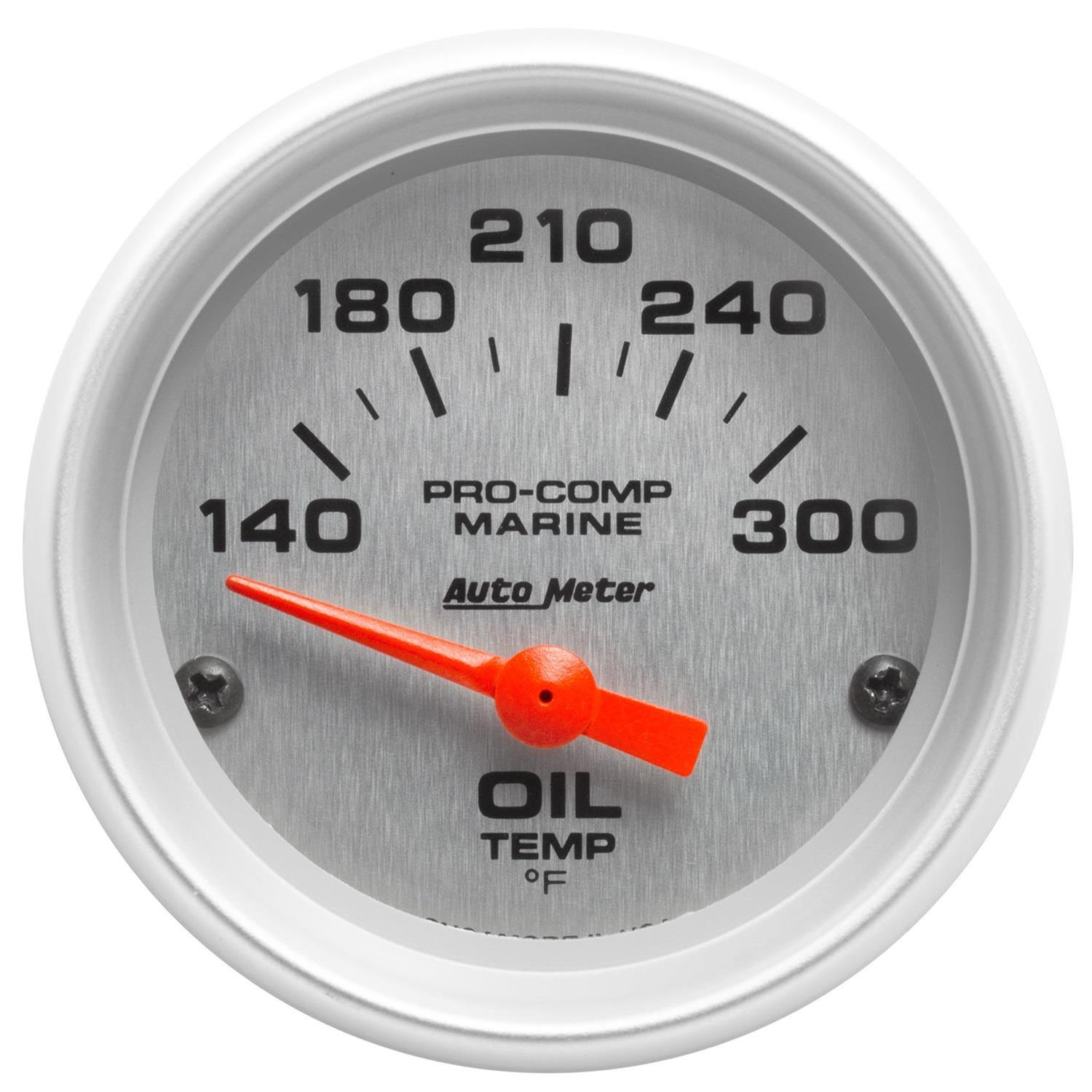 Auto Meter Marine 200764-33 Autometer Pro-comp Marine Analog Gauges 