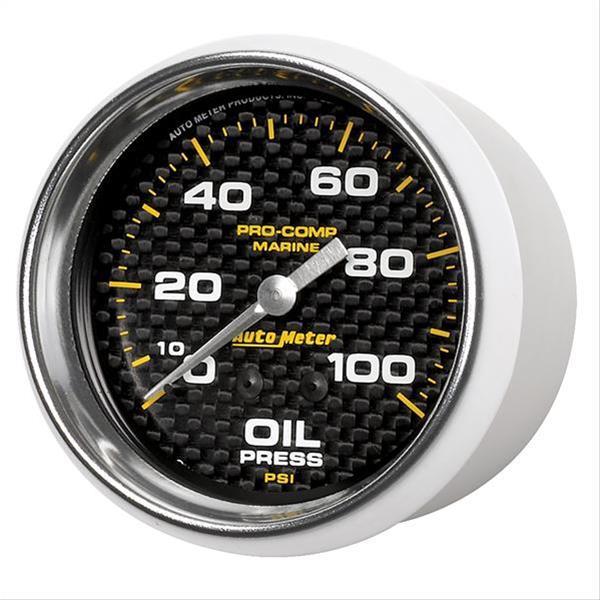 Auto Meter Marine 20077740 AutoMeter Marine Carbon Fiber