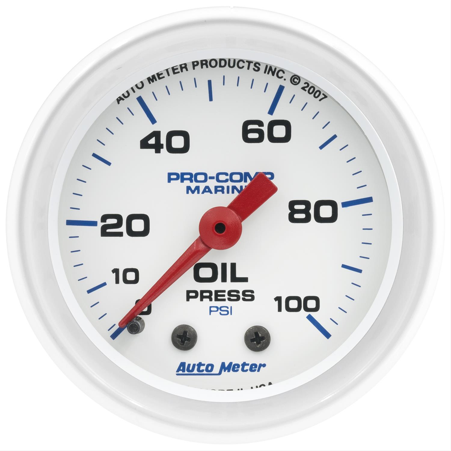 Select Pressure Gauge Analog. Meter. Car Gauge Pro. Murphy Torq Oil Press Gauge. Psi 16