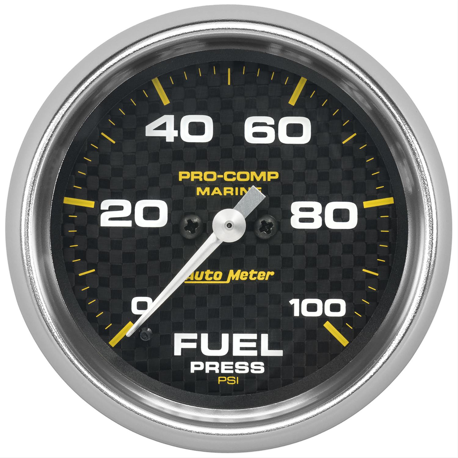 Auto Meter Marine 20085140 AutoMeter Marine Carbon Fiber Analog Gauges Summit Racing
