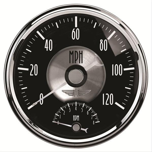 Autometer Prestige Series Black Diamond 5in Gauge Tachometer/Speedometer Combo (120mph 8k RPM)