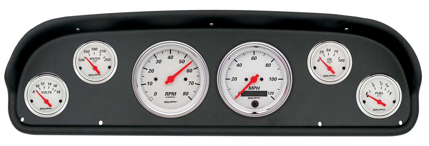 Autometer 2101 03 Autometer Arctic White Instrument Clusters Summit 