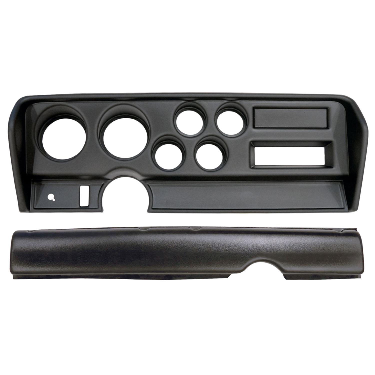 Autometer 70-72 Pontiac GTO No AC Direct Fit Gauge Panel 3-3/8in x2 / 2-1/16in x4