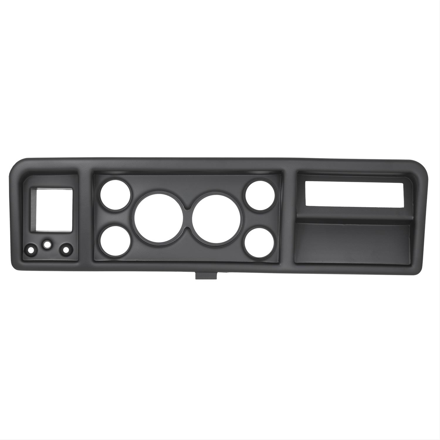 Autometer 73-79 Ford F100 Direct Fit (2 3-3/8in. & 4 2-1/16in.) Gauge Pod - Black Finish