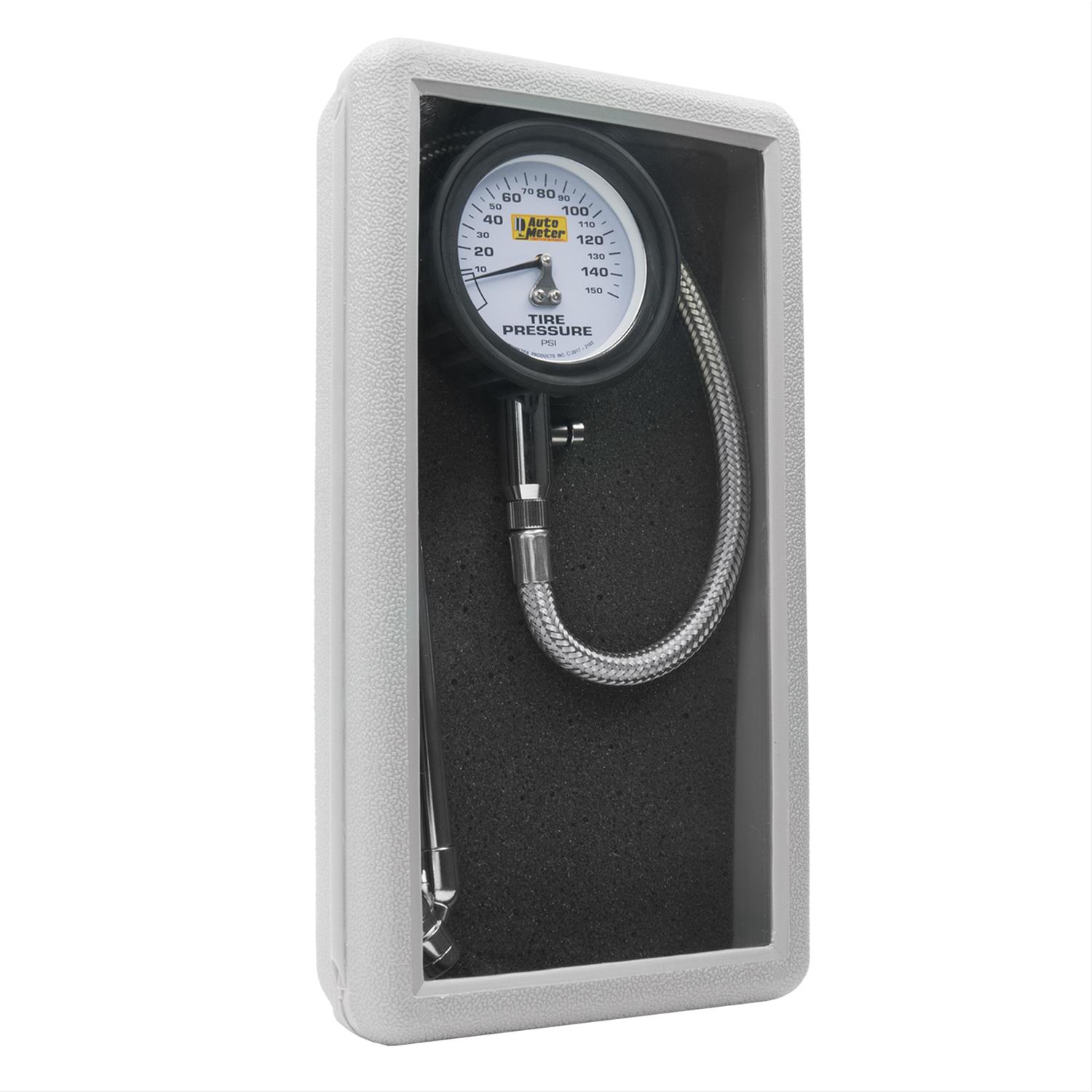 Autometer 150 PSI Analog Tire Pressure Gauge thumbnail 3