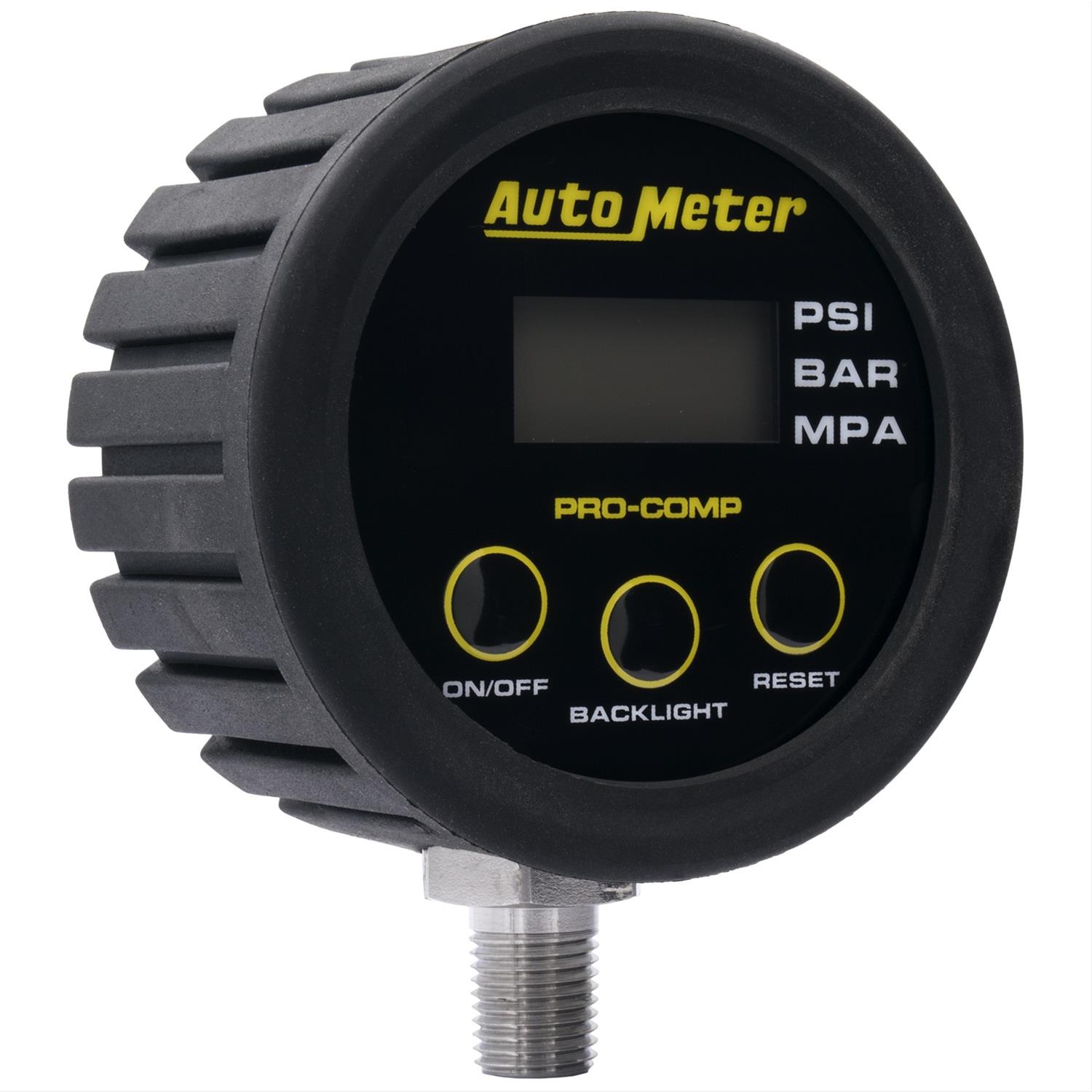 AutoMeter Tire Pressure Gauges and Inflators 2167 Gauge