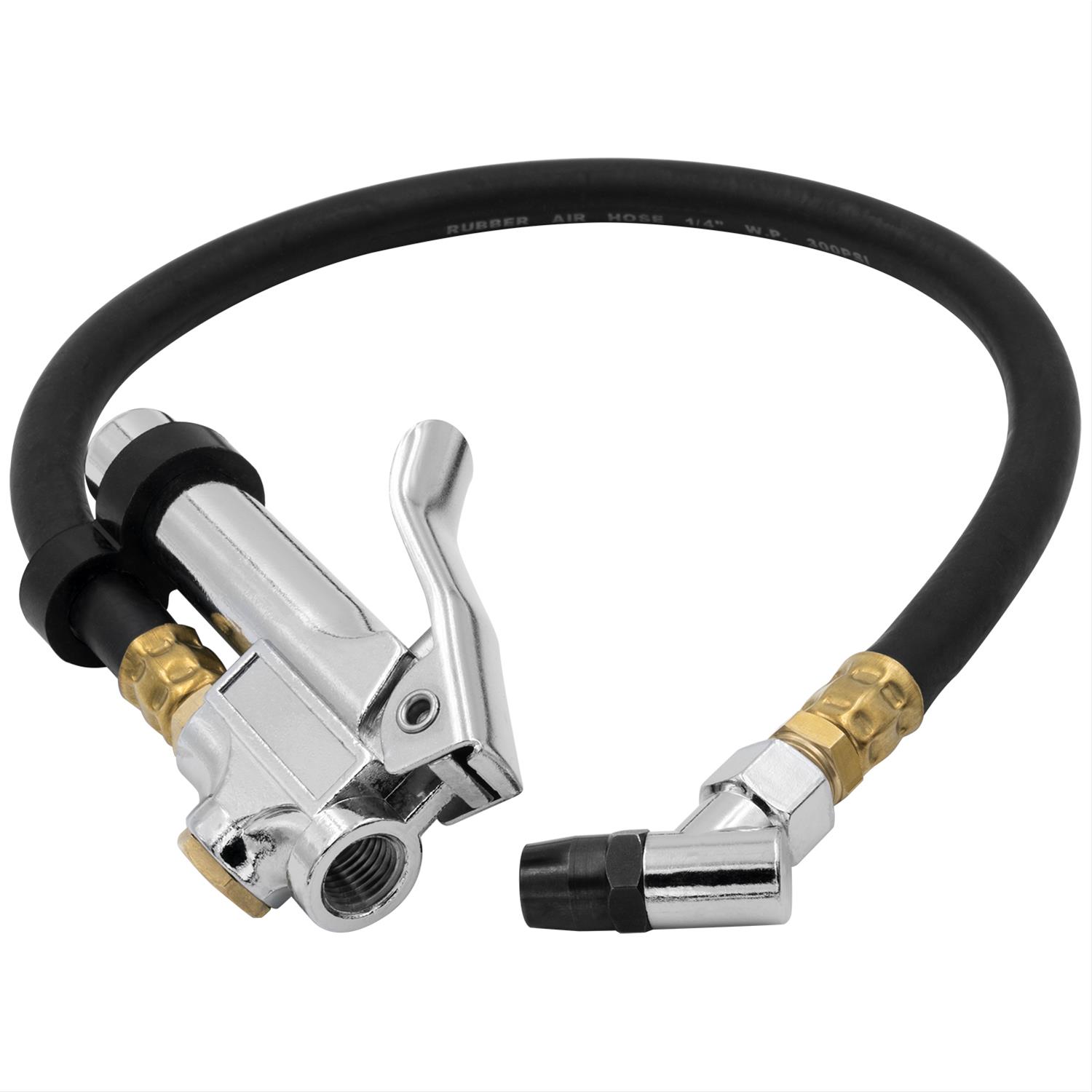 Autometer Inflator Assembly Tire Pressure Gauge w/ 18in Hose