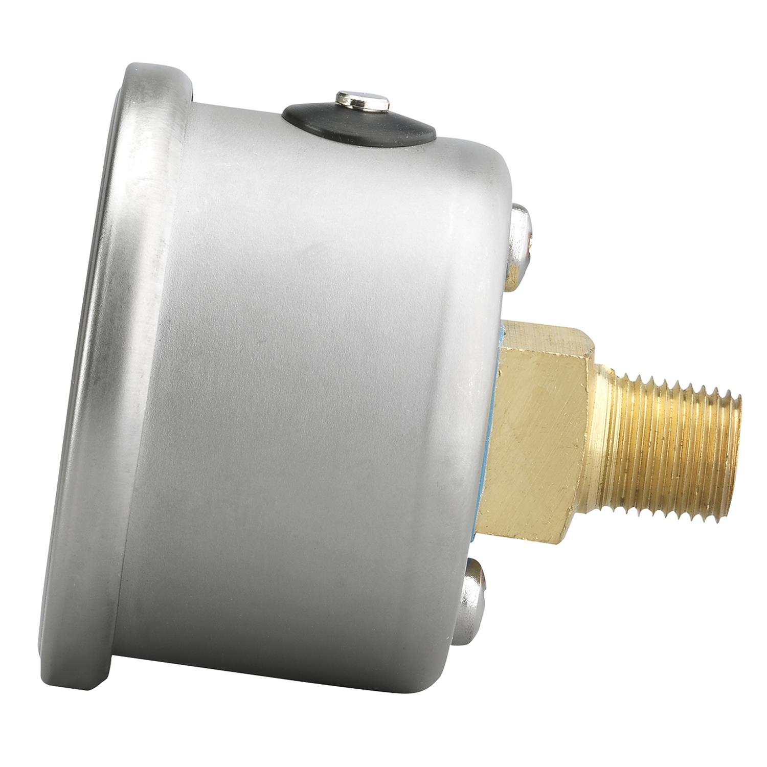 Autometer AutoGage 1.5in Liquid Filled Mechanical 0-15 PSI Fuel Pressure Gauge - Black thumbnail 3