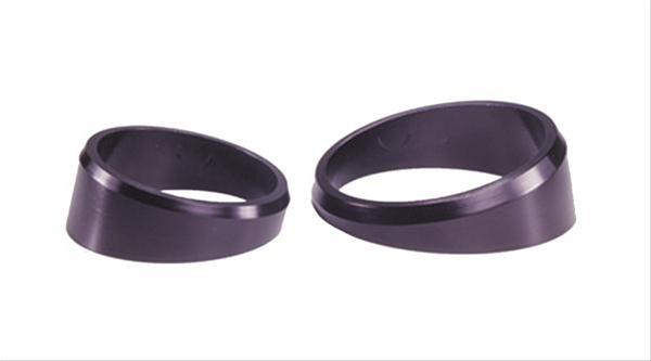 Autometer or Autogage 2-1/16in Black Angle Rings -- 3 Pack
