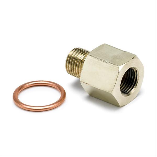 Autometer Metric Electric Temperature or Pressure Adapter - 1/8in NPT to M12x1.75