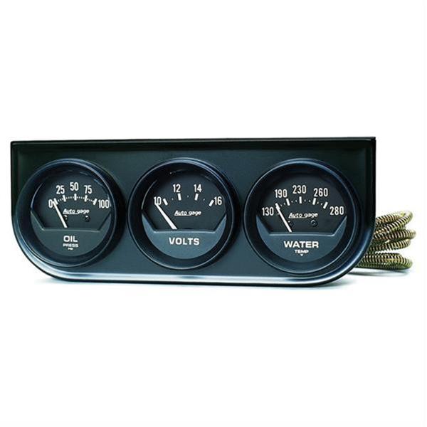 Auto gage 2348 Autogage by AutoMeter Analog Gauge Consoles 