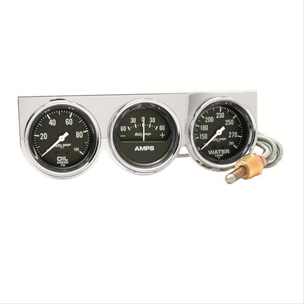 Auto gage 2395 Autogage by AutoMeter Analog Gauge Consoles Summit Racing