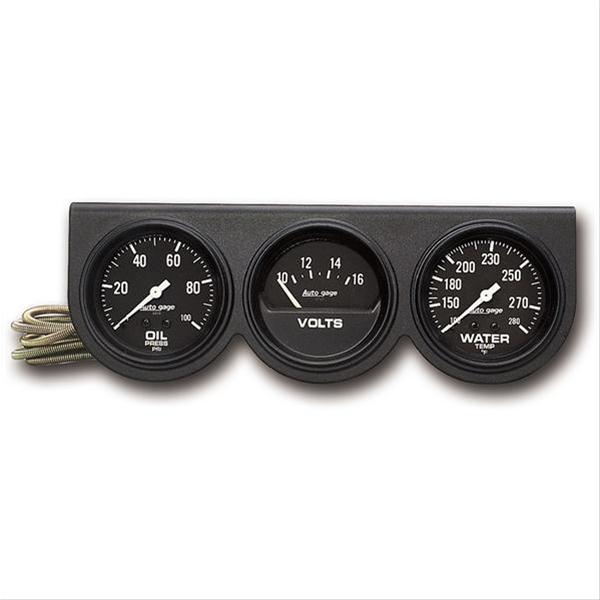 Auto gage 2398 Autogage by AutoMeter Analog Gauge Consoles