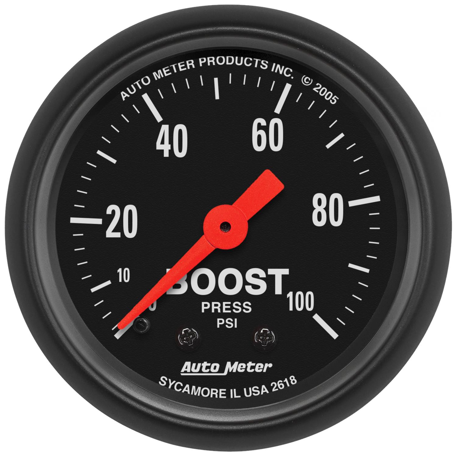 AutoMeter 2618 AutoMeter ZSeries Analog Gauges Summit Racing
