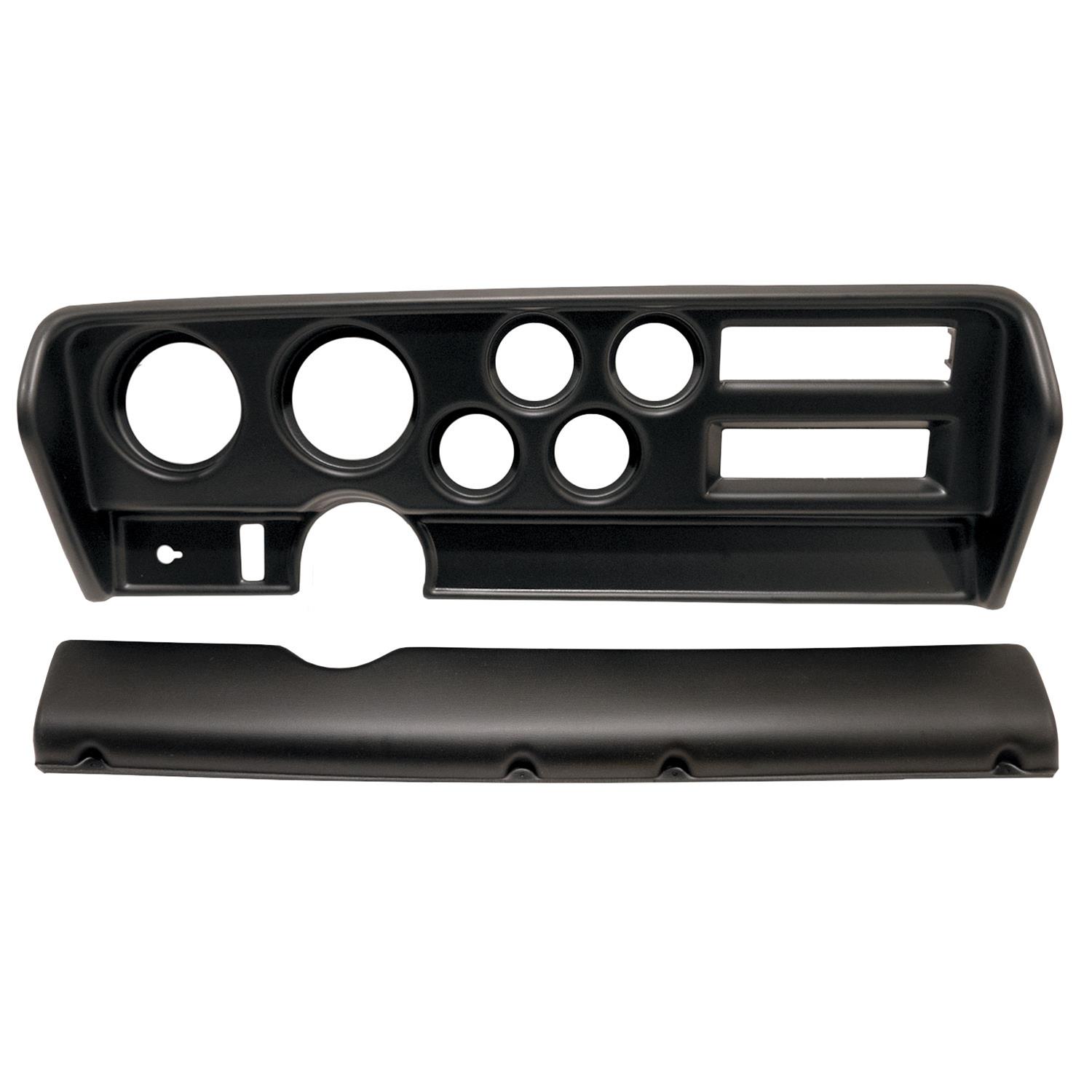 Autometer 70-72 Pontiac GTO W/ AC Direct Fit Gauge Panel 3-3/8in x2 / 2-1/16in x4