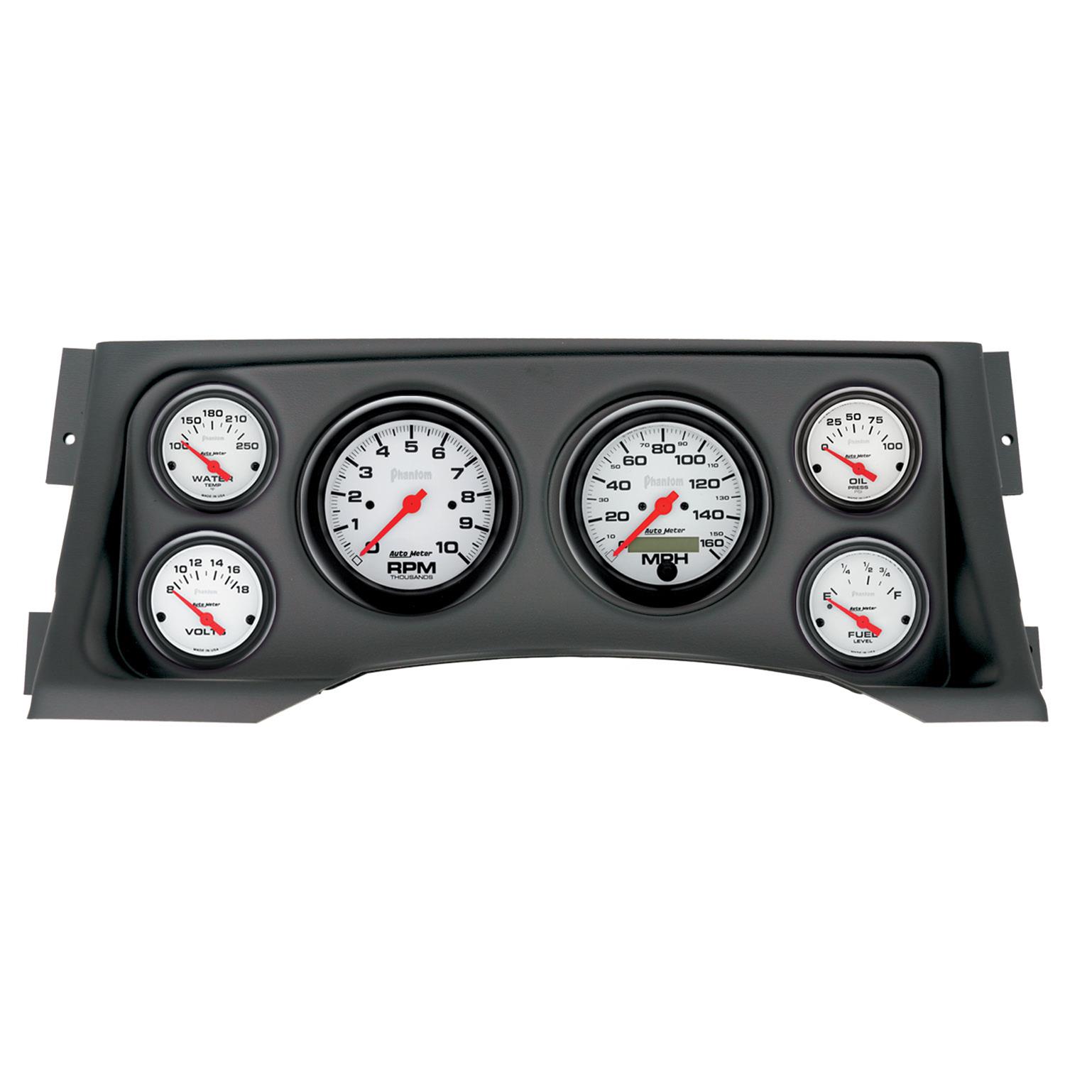 AutoMeter 292809 AutoMeter Phantom Instrument Clusters Summit Racing