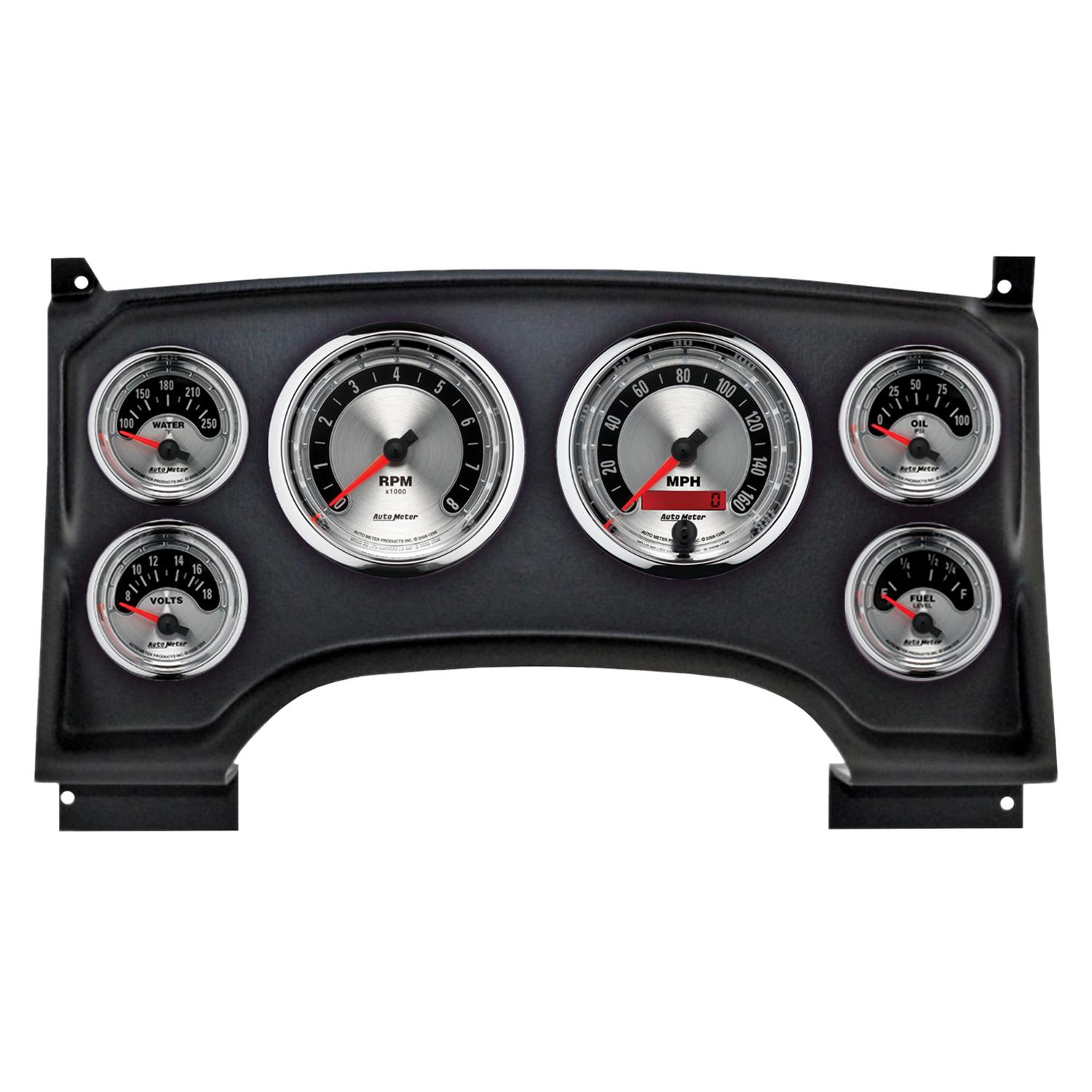 Autometer American Muscle Direct Fit Dash Kit 94-97 Chevy S10 Truck (2 x 3-3/8in. / 4 x 2-1/16in.)