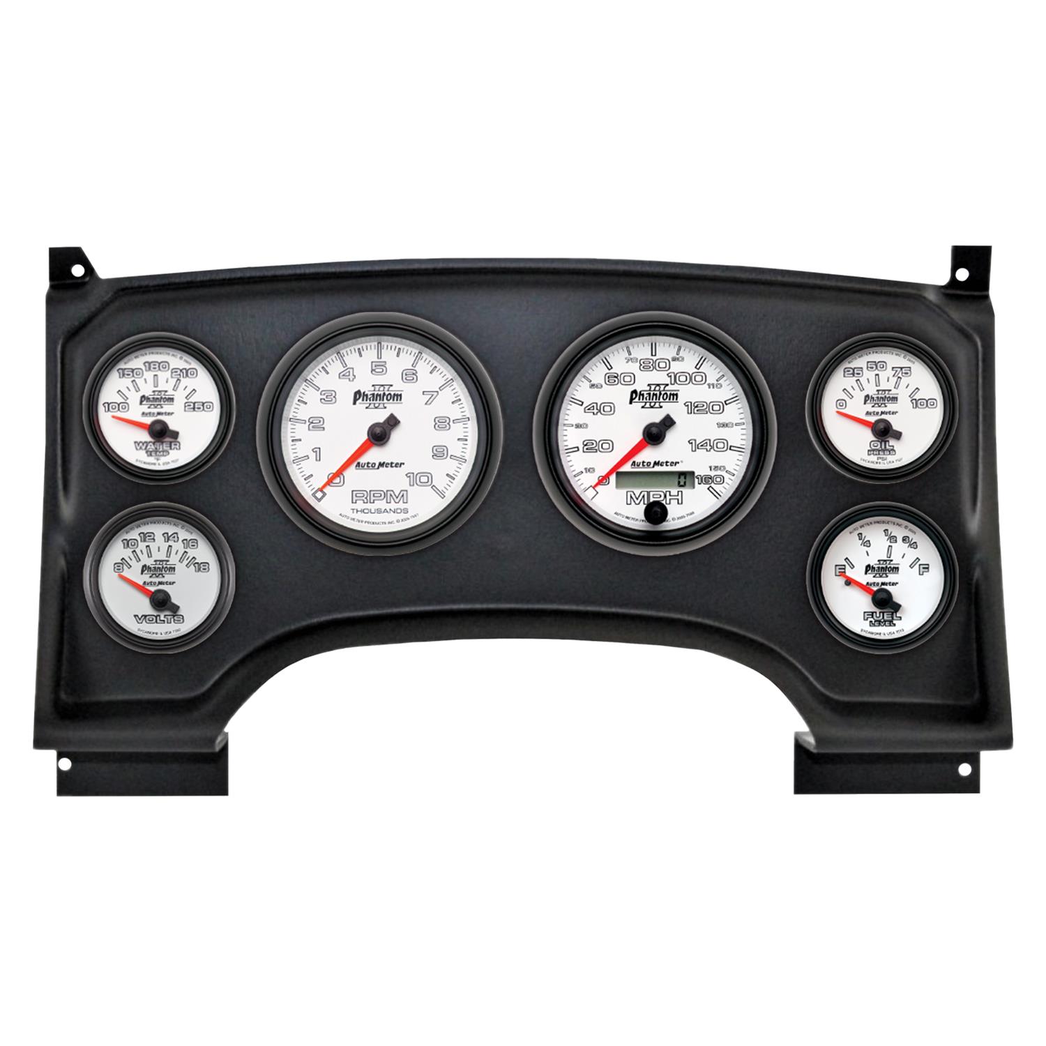 Autometer Phantom II Direct Fit Dash Kit 94-97 Chevy S10 Truck (2 x 3-3/8in. / 4 x 2-1/16in.)