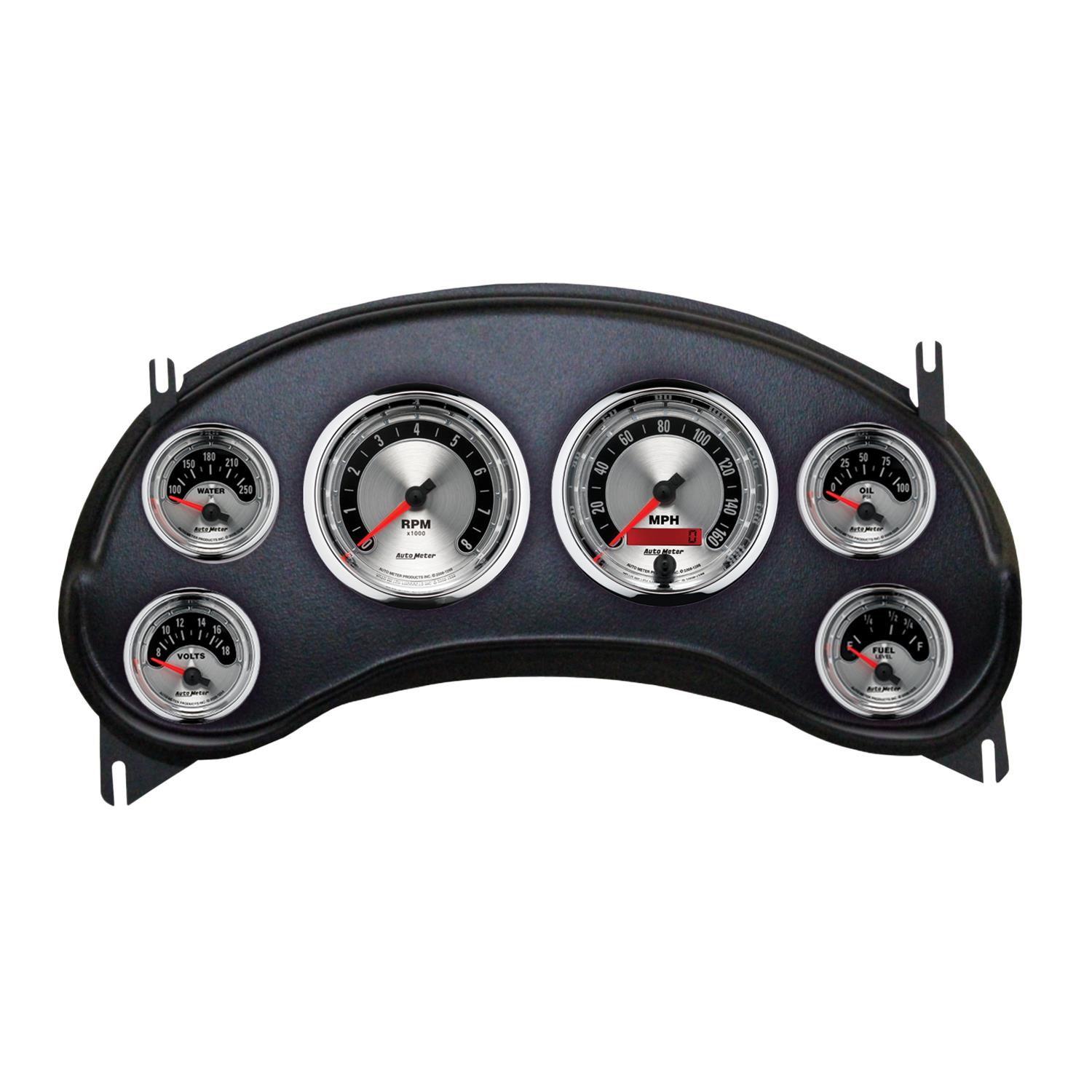 Autometer American Muscle Direct Fit Dash Kit 98-04 Chevy S10 Truck (2 x 3-3/8in. / 4 x 2-1/16in.)