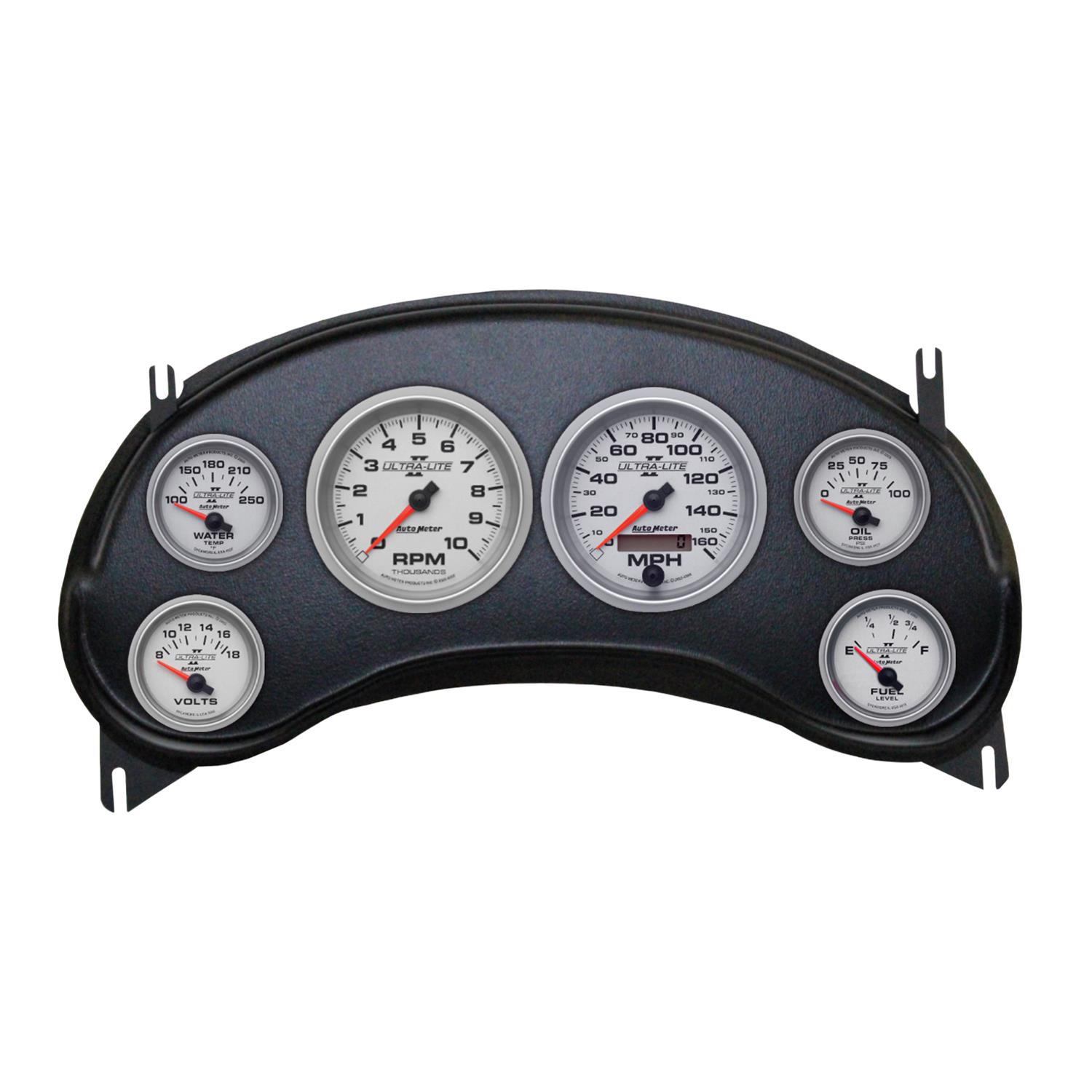 Autometer Ultra-Lite II Direct Fit Dash Kit 98-04 Chevy S10 Truck (2 x 3-3/8in. / 4 x 2-1/16in.)