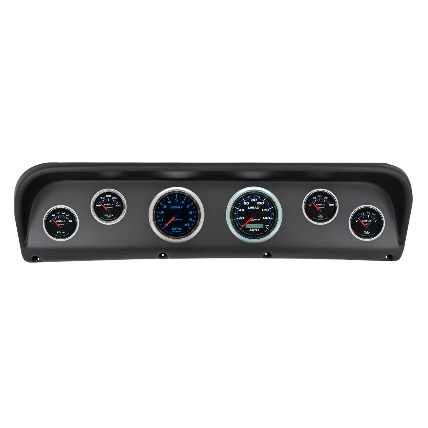 Autometer Cobalt Direct Fit Dash Kit 67-72 Ford F100 (2 x 3-3/8in. / 4 x 2-1/16in.)