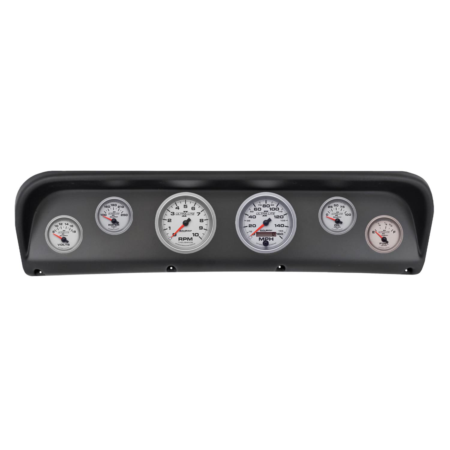 Autometer Ultra-Lite II Direct Fit Dash Kit 67-72 Ford F100 (2 x 3-3/8in. / 4 x 2-1/16in.)